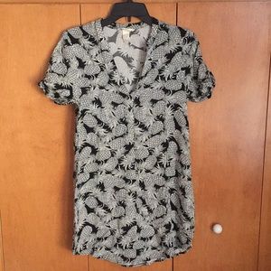 H & M Pineapple Dress